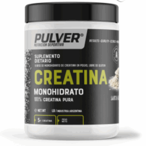 CREATINA MONOHIDRATADA 300 GR 100% PURA - PULVER