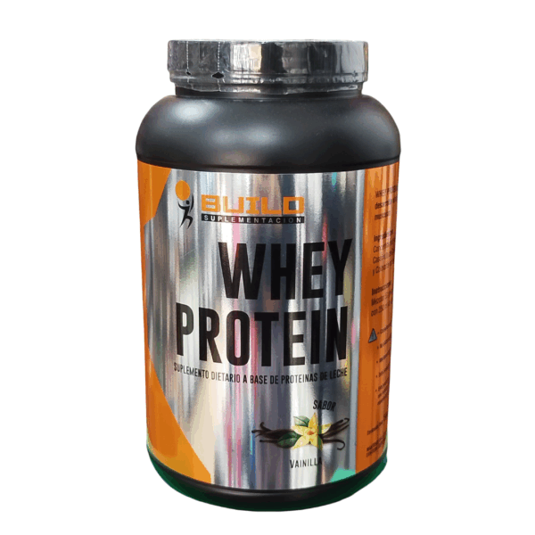 WHEY PROTEIN (1KG) PROTEINA DE VAINILLA - BUILD - Imagen 3
