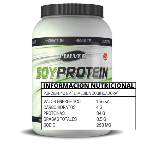 Soy Protein 1 Kg Proteína De Soja Isolate - Chocolate y Avellanas - Pulver - Imagen 2