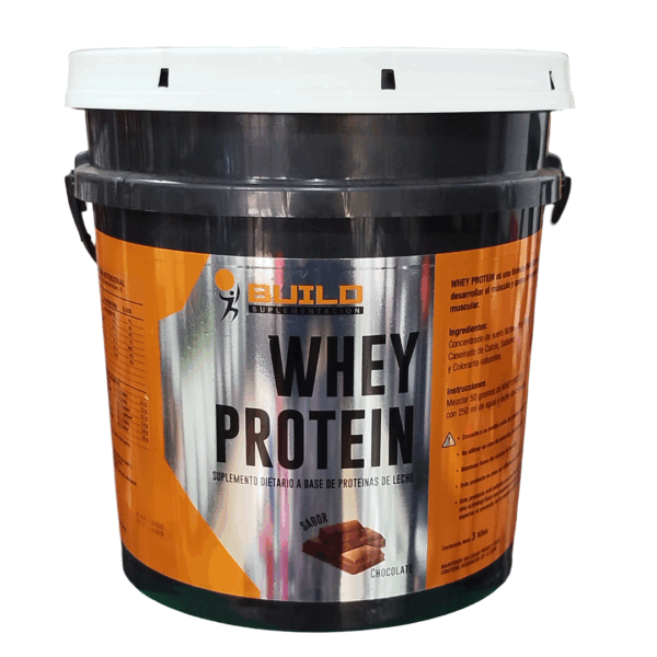 WHEY PROTEIN (3KG) Proteína De Chocolate - BUILD - Imagen 4