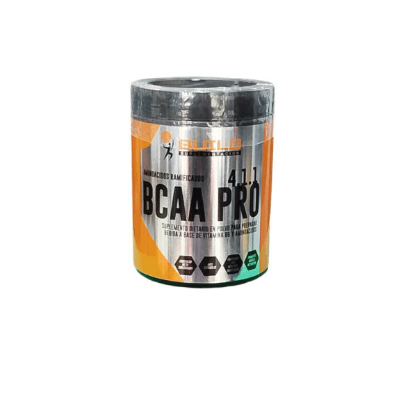 BCAA PRO AMINOÁCIDOS 4:1: 1 NARANJA (300 GR) - BUILD