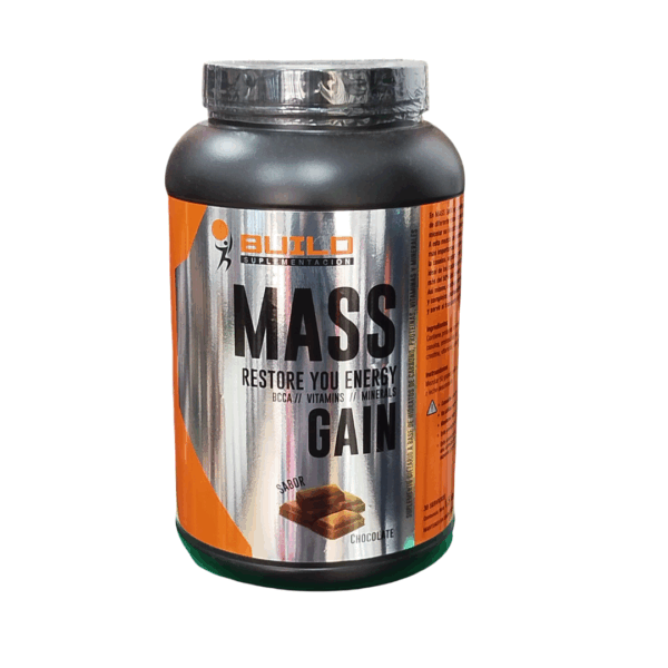 MASS GAIN (1,5KG) GANADOR DE PESO DE CHOCOLATE - BUILD - Imagen 3
