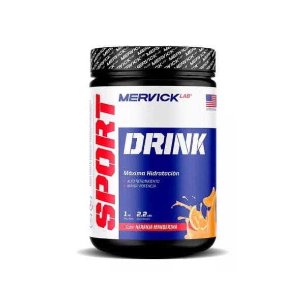 Sport drink 1 kg Bebida Isotonica Naranja Mandarina - Mervick Lab