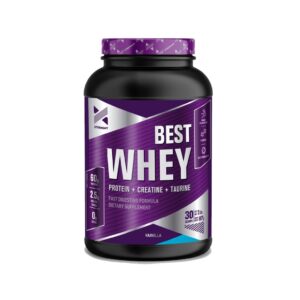 BEST WHEY (1KG) PROTEÍNA CON CREATINA Y TAURINA VAINILLA - XTRENGHT