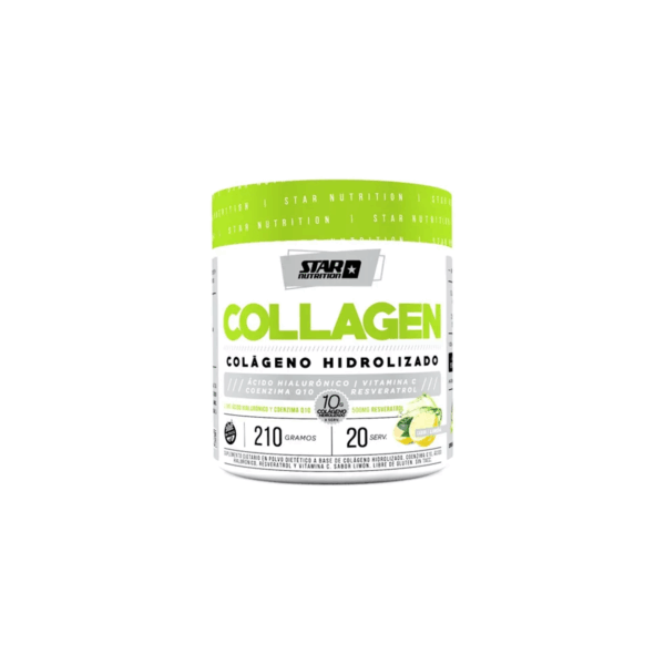 COLLAGEN 210 GR COLAGENO HIDROLIZADO LIMÓN - STAR NUTRITION - Imagen 3