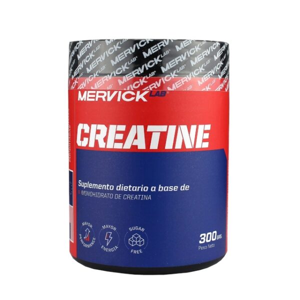 CREATINA MONOHIDRATADA 300 GR MICRONIZADA - MERVICK-LAB - Imagen 3