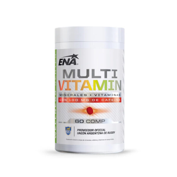 MULTIVITAMIN CON CAFEÍNA 60 CAPSULAS - ENA