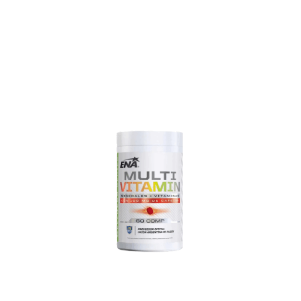 MULTIVITAMIN CON CAFEÍNA 60 CAPSULAS - ENA - Imagen 3