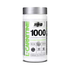 L-CARNITINE 1000 MG QUEMADOR NATURAL 60 COMPRIMIDOS - STAR NUTRITION