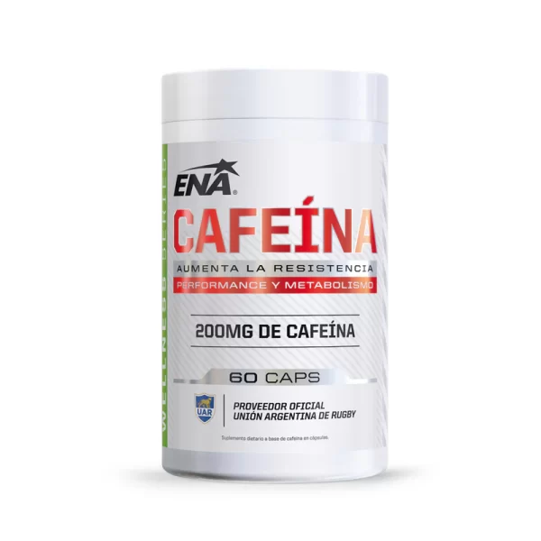 CAFEÍNA 200 MG 60 CAPSULAS - ENA SPORT