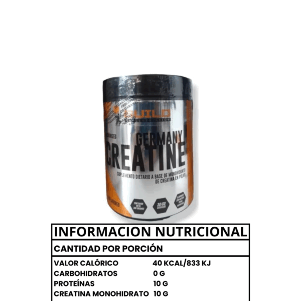 CREATINA MONOHIDRATADA MICRONIZADA (300GR) - BUILD - Imagen 2