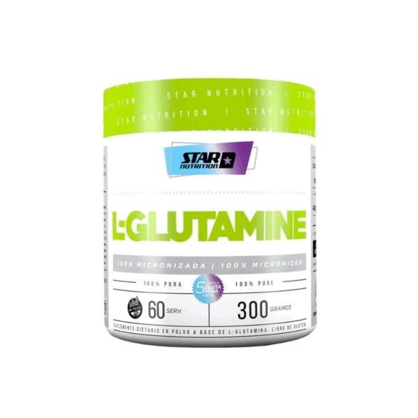 L-GLUTAMINA MICRONIZADA (300 GR) - STAR NUTRITION - Imagen 3