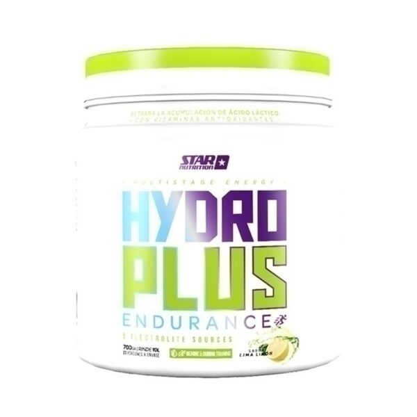 HYDRO PLUS ENDURANCE (700 GR) BEBIDA ISOTONICA Limón - STAR NUTRITION - Imagen 3