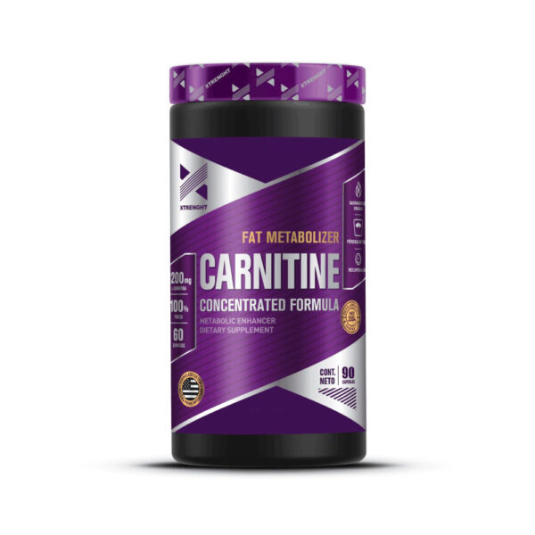 L-CARNITINE 1200 QUEMADOR NATURAL 90 COMPRIMIDOS - XTRENGHT