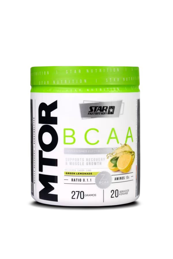 MTOR BCAA AMINOACIDOS RATIO 8:1:1 270 GR CITRUS - STAR NUTRITION