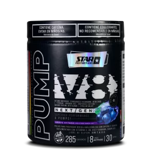PUMP V8 (30 SERV) PRE ENTRENO UVA - STAR NUTRITION