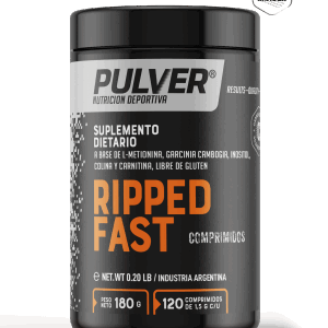 RIPPED FAST QUEMADOR DE GRASA 120 CAPSULAS - PULVER