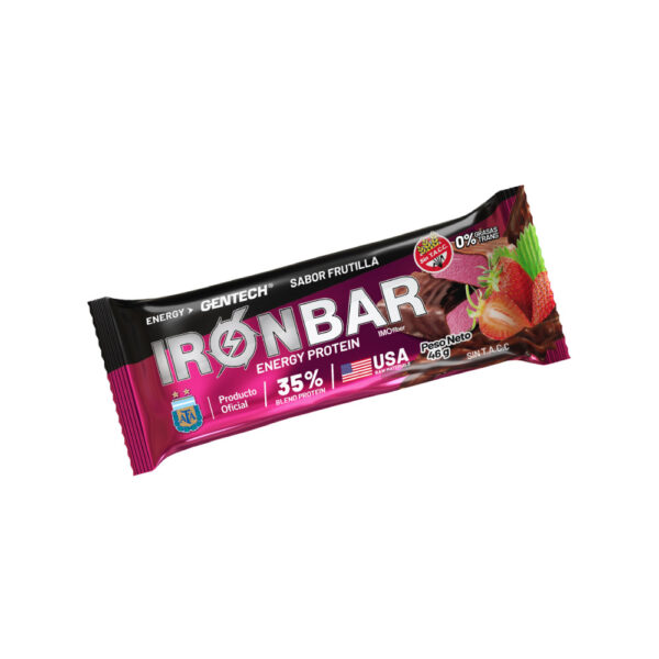 BARRITAS IRON BAR (20 UNID) CHOCOLATE - GENTECH - Imagen 2