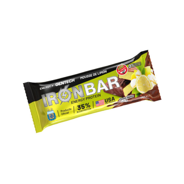 BARRITAS IRON BAR (20 UNID) CHOCOLATE - GENTECH - Imagen 5