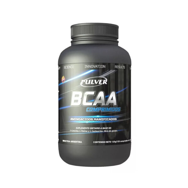 BCAA AMINOÁCIDOS RAMIFICADOS 120 COMPRIMIDOS - PULVER