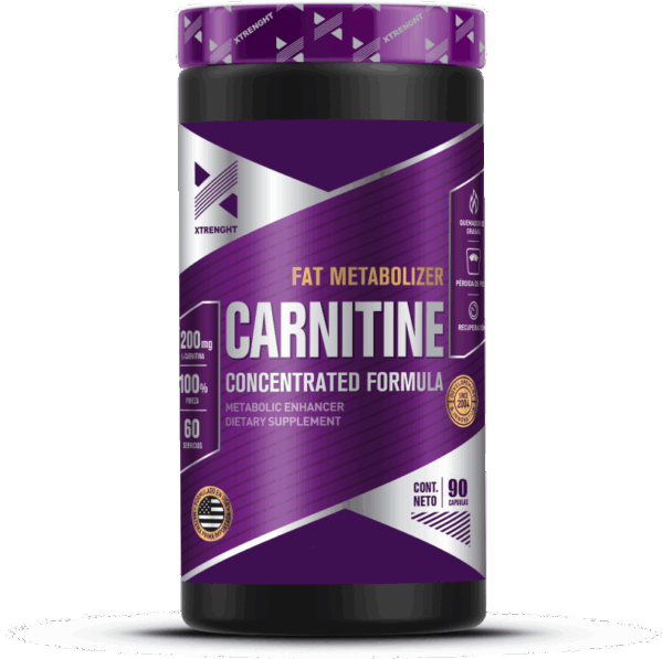 L-CARNITINE 1200 QUEMADOR NATURAL 90 COMPRIMIDOS - XTRENGHT - Imagen 3