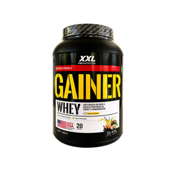 GAINER WHEY (2KG) SABOR VAINILLA - XXL PRO NUTRITION