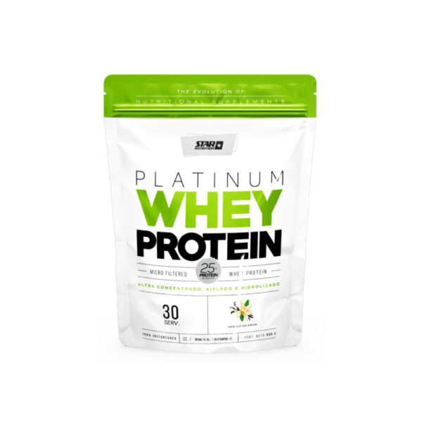 WHEY PROTEIN DOY PACK 908 Gr VAINILLA - STAR NUTRITION