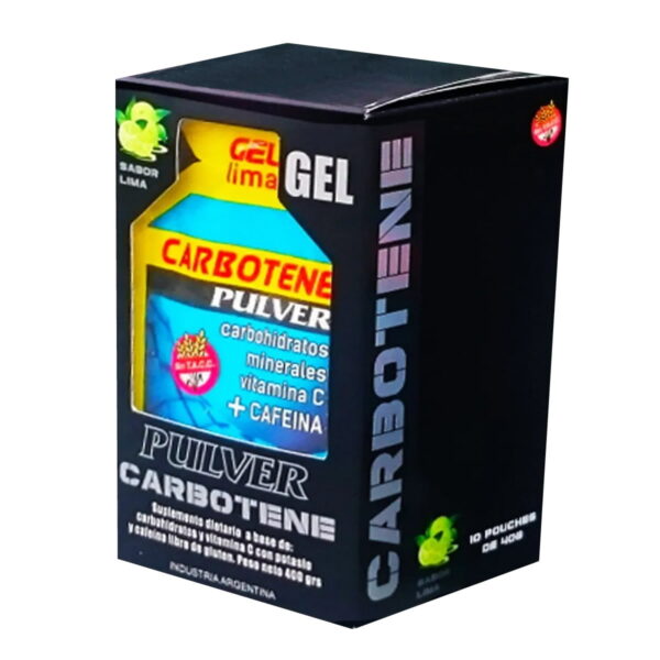 CARBOTENE GEL 40 GR UNIDAD GELES ENERGÉTICOS LIMA - PULVER - Imagen 2