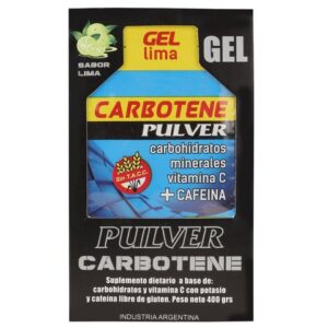 CARBOTENE GEL 40 GR UNIDAD GELES ENERGÉTICOS LIMA - PULVER