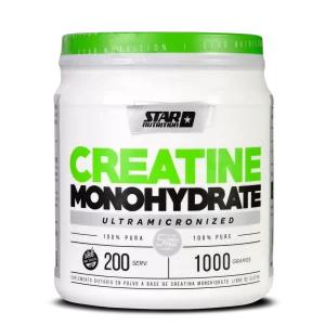 CREATINE MONOHYDRATE ULTRAMICRONIZADA (1KG) - STAR NUTRITION