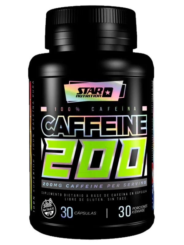 CAFFEINE 200 MG (30 CAPSULAS) - STAR NUTRITION - Imagen 3