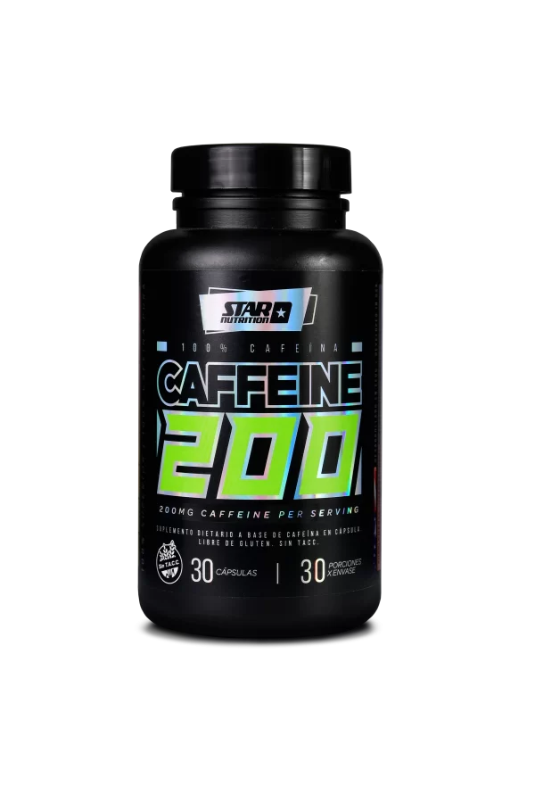 CAFFEINE 200 MG (30 CAPSULAS) - STAR NUTRITION