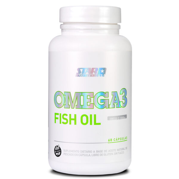 OMEGA 3 ACEITE DE PESCADO (60 CAPSULAS) - STAR NUTRITION - Imagen 3