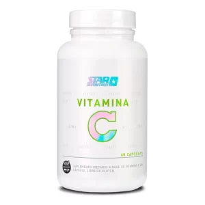 VITAMINA C 60 CÁPSULAS ÁCIDO ASCÓRBICO - STAR NUTRITION