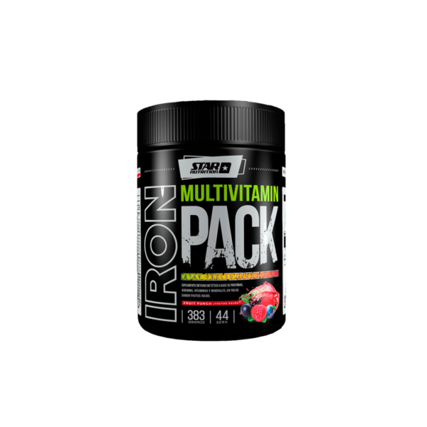 Iron Pack Multivitamin 383 Gr  Fruit punch - Star Nutrition