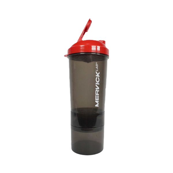 SHAKER TRICUERPO 600 ML - MERVICK - Imagen 3