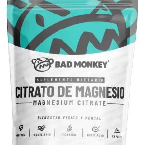 Citrato De Magnesio 500 Gr - Bad Monkey