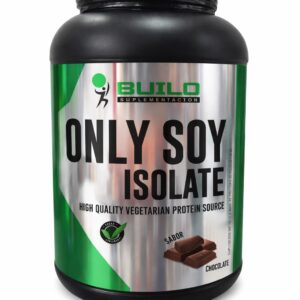 ONLY SOY (1KG) Proteína Vegana De Soja Sabor Chocolate - BUILD
