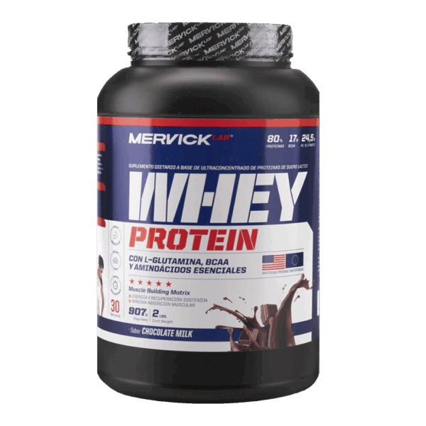 WHEY PROTEIN (1kg) SABOR CHOCOLATE- MERVICK-LAB