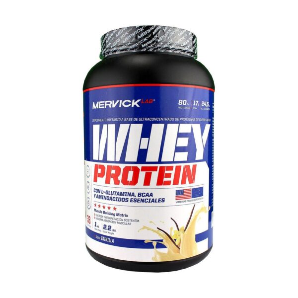 WHEY PROTEIN (1kg) SABOR VAINILLA - MERVICK-LAB