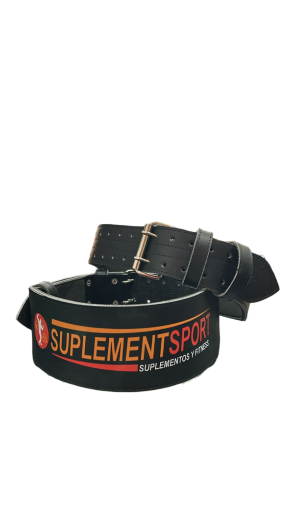 Cinturón Reforzado Para Entrenamiento - Suplementsport (Talle XL) - Imagen 2