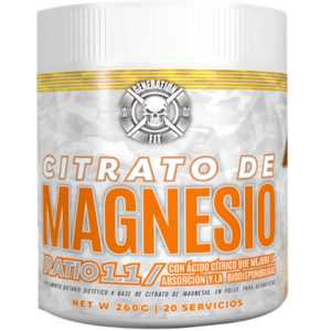 Citrato De Magnesio 300 Gr Sin TACC - Generation Fit