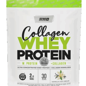 COLLAGEN WHEY PROTEIN 2 LB (PROTE+ COLAGENO) Vainilla - STAR NUTRITION