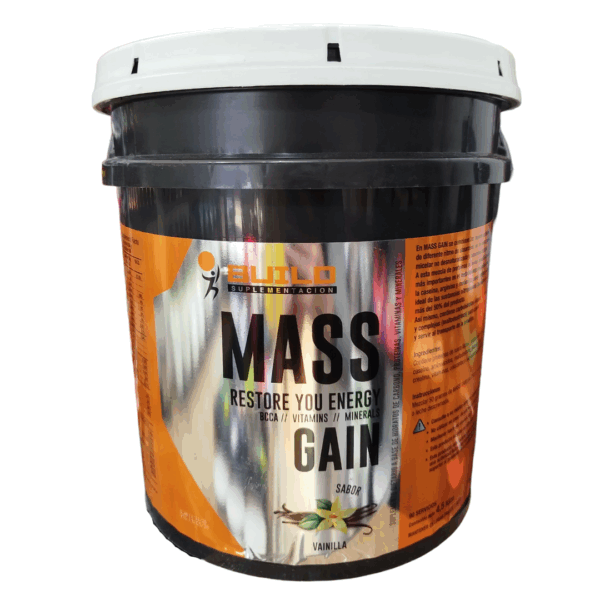 MASS GAIN  GANADOR DE PESO (4,5KG) Vainilla - BUILD - Imagen 2
