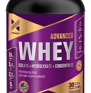 WHEY ADVANCED PROTEÍNA 1KG FRUTILLA - XTRENGHT