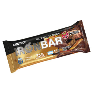 BARRITAS IRON BAR 46 GR DULCE DE LECHE - GENTECH