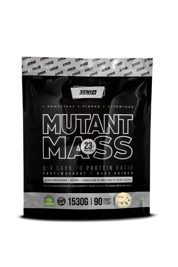 MUTANT MASS (1,5KG) GANADOR DE PESO VAINILLA - STAR NUTRITION - Imagen 3