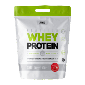 PLATINUM WHEY PROTEIN 3 KG PROTEINA FRUTILLA - STAR NUTRITION