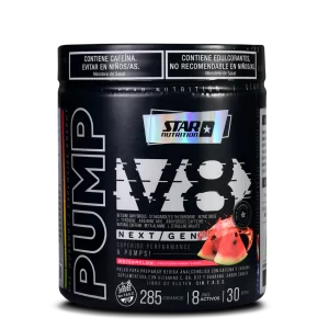 PUMP V8 PRE ENTRENO 285 GR SANDIA - STAR NUTRITION