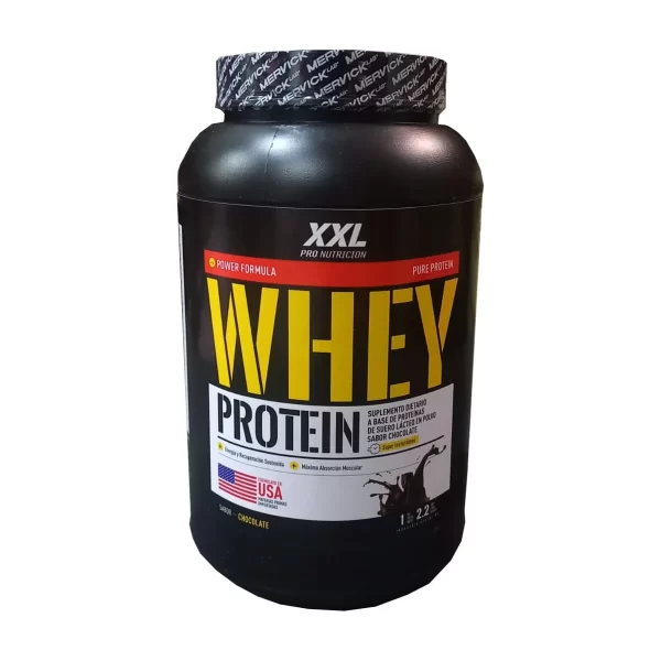 WHEY PROTEIN (1KG) PROTEINA DE CHOCOLATE - XXL PRO NUTRITION